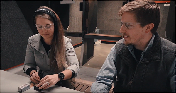 "Date Night Gun Fight" at Rainier Arms Firearms Academy is a great alternative to your typical options of what to do in Wichita. 